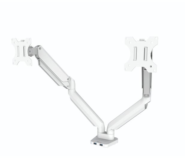 Fellowes Ramię na 2 monitory - seria Platinum białe - 1337158 - zdjęcie 2